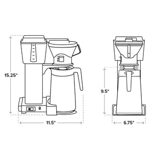 Moccamaster KBT Thermal Carafe Brewer