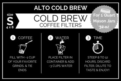 Home Cold Brew Filters From Alto