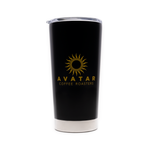 Front of Avatar Coffee Roasters 20 Ounce Tumbler